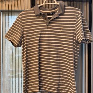 🔴 50% Off Nautica Large Striped Polo Shirt